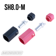 Load image into Gallery viewer, AMASS SH8.0 8MM CONNECTORS RED/BLACK