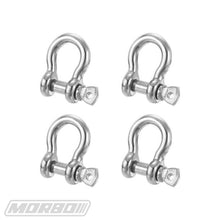 Load image into Gallery viewer, MORBO 1/6 SCALE BOW SHACKLE STAINLESS STEEL
