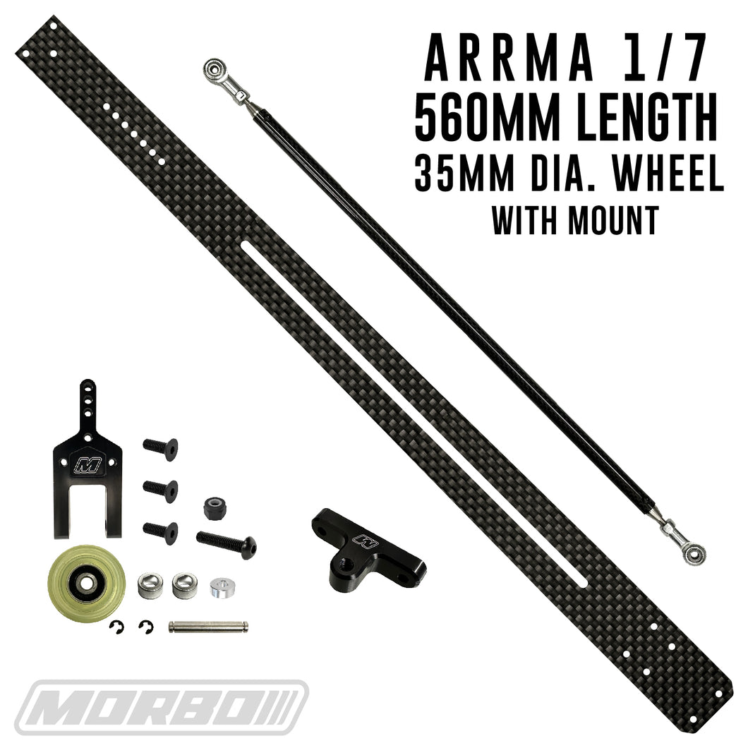 MORBO ARRMA 1/7 SCALE WHEELIE BAR KIT