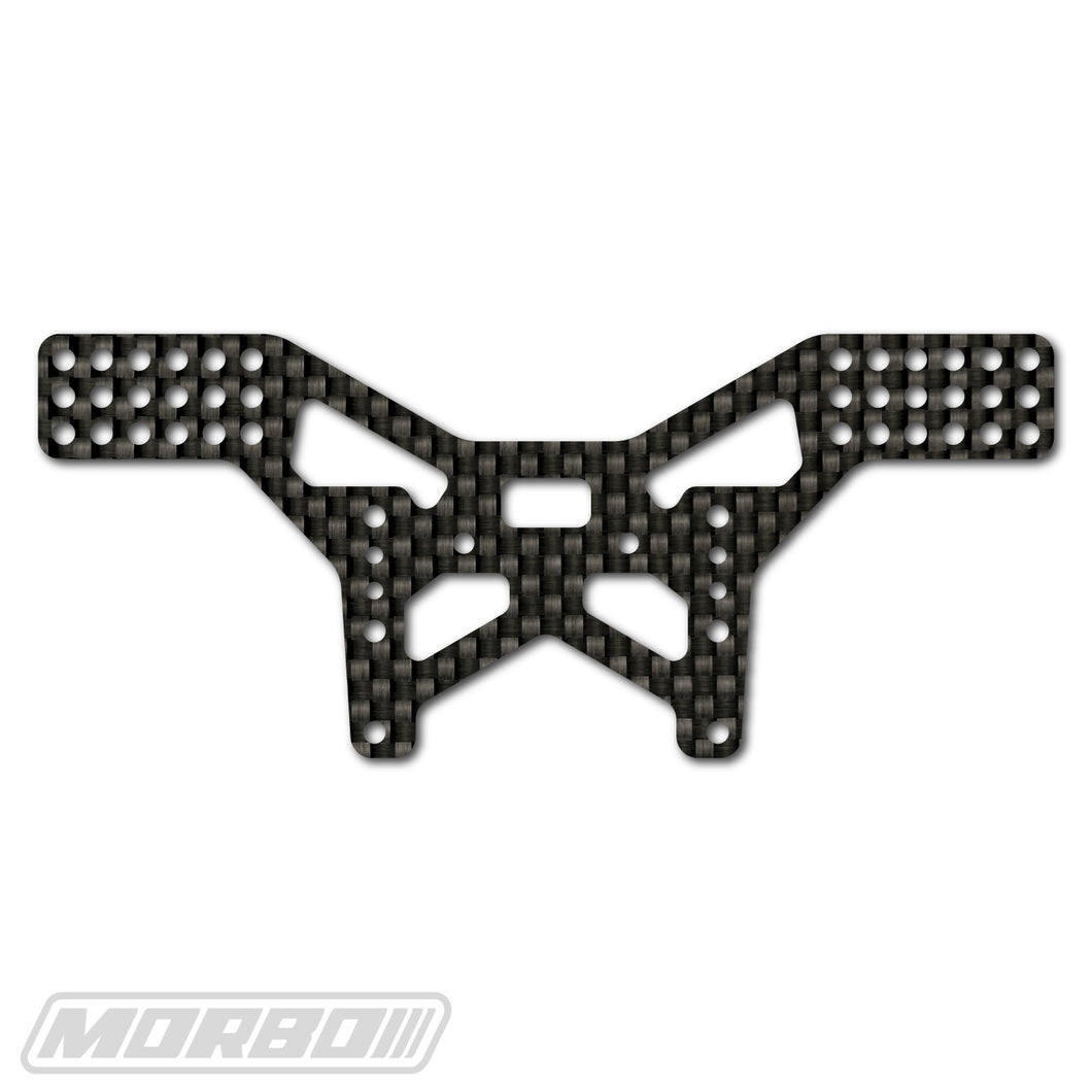 MORBO DR10 LCG REAR SHOCK TOWER - CF