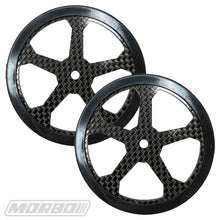 Load image into Gallery viewer, MORBO STARFIGHTER CARBON FIBER WHEELS (2PC.)
