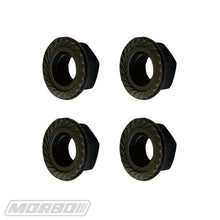 Load image into Gallery viewer, MORBO #8-32 M4 SERATED FLANGE NUTS (4PC.)
