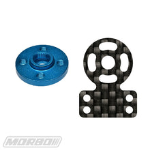 Load image into Gallery viewer, MORBO 25T ADJUSTABLE CARBON FIBER SERVO HORN (24.5MM X 20MM)
