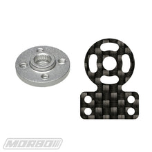 Load image into Gallery viewer, MORBO 25T ADJUSTABLE CARBON FIBER SERVO HORN (24.5MM X 20MM)
