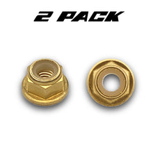 Load image into Gallery viewer, MORBO M4 BRASS FLANGE NYLOCK NUT
